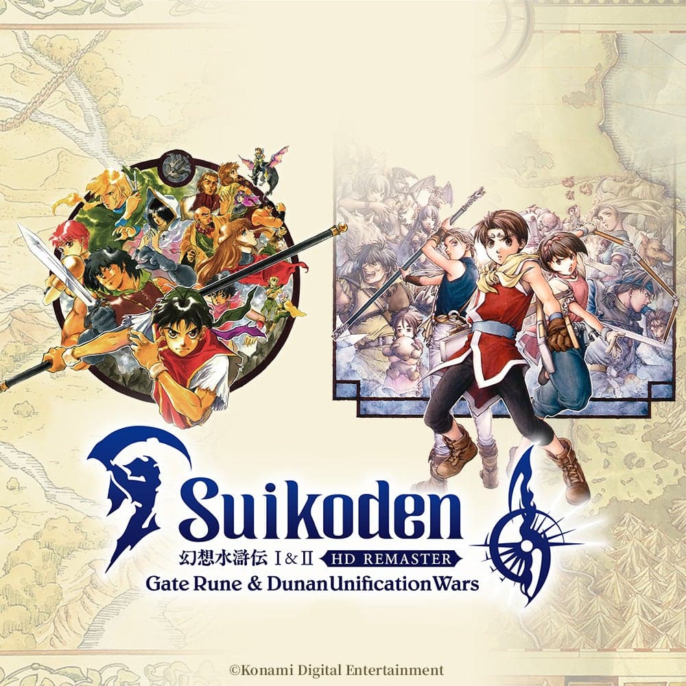 Suikoden I & II HD Remaster Gate Rune and Dunan Unification Wars